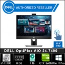 DELL OptiPlex AiO 24-7490 i7-11700 8GB 1TB GTX 1650Ti 23.8" FHD Win11 Pro