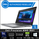 Dell Precision MWS 3591 Ultra 7-165H 16GB-DDR5 512GB-SSD RTX-A500 15.6FHD Win 11 Pro
