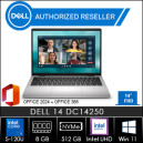 DELL 14 DC14250 Core 5-120U 8GB-DDR5 512GB-SSD 14" FHD+ IPS Windows 11 Home + OHS 2024 + M365