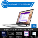 DELL Pro 14 Plus Laptop PB14250 Core Ultra 5 236V vPro 16GB-LPDDR5 512GB-SSD UMA 14"FHD+ Win 11 Pro