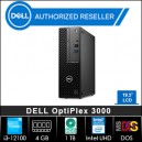DELL OptiPlex 3000 SFF i3-12100 4GB 1TB Ubuntu