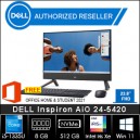  DELL Inspiron AiO 24-5420 i5-1335U 8GB 512GB 23.8"FHD Win 11+OHS2021