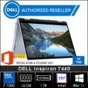 DELL Inspiron  7440 core 7-150U 16GB 1TB SSD UMA 14FHD+ Win11+OHS Touch