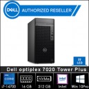 Dell optiplex 7020 Tower plus i7-14700 16GB 512GB rw RX6500 Win 11 Pro + LED e2222h